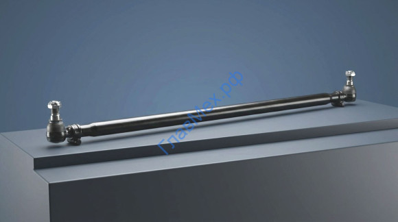 Тяга L=1540 (M24) рулевая поперечная в сборе SHAANXI F3000, HOWO A7 (AZ9125430050, 81.46711.6725) КАЧЕСТВО