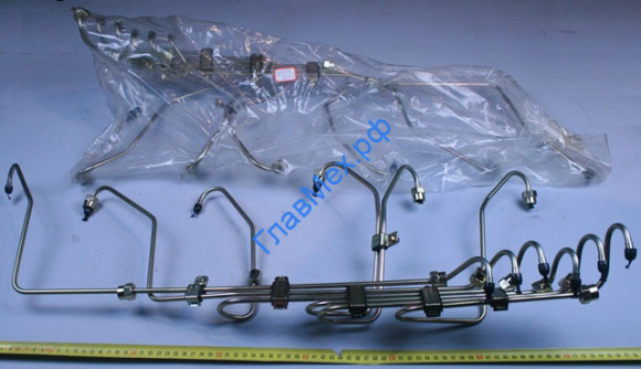 Трубки ТНВД WP10, WD618 Евро-2 SHAANXI (к-кт 6 шт.) (61800080054)