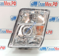 Фара SHACMAN X3000 (тягач) левая (DZ97189723251, DZ97189723210) ДХО LED