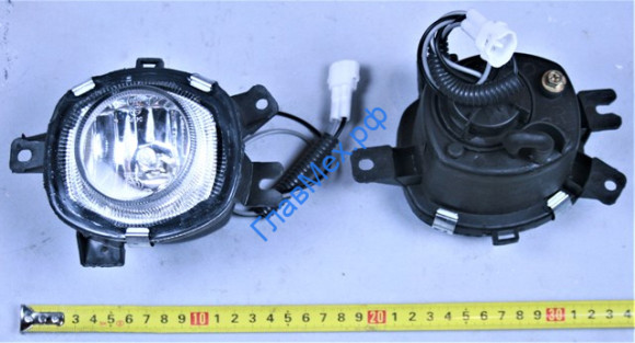 Фара SHAANXI F3000 противотуманная правая СТЕКЛО маленькая (DZ93189723026)