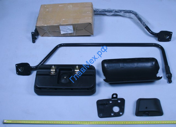 Зеркало (стойка в сборе) левое (1 зеркало) SHAANXI F2000 (DZ1642770030)