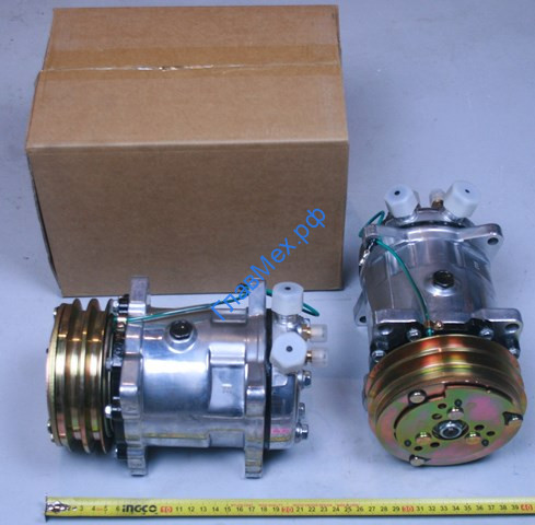 Компрессор кондиционера клиновой Евро-2 HOWO  БелАЗ (WG1500139000)