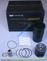Поршневая группа CUMMINS DONG FENG, КАМАЗ, YUTONG, кольца КОМПОЗИТ 340-375л.с (5267632, 5336811, 4987914, 4955651, 3948095, 3950395) BLACK EDITION КАЧЕСТВО MALANG