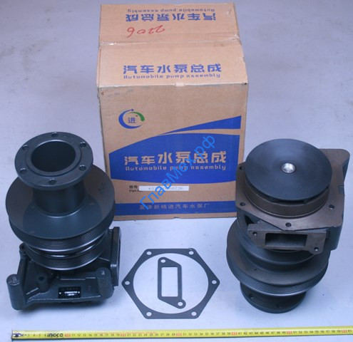 Насос водяной (помпа) под два 8-ми ручейковых WD615 HOWO (612600060726)