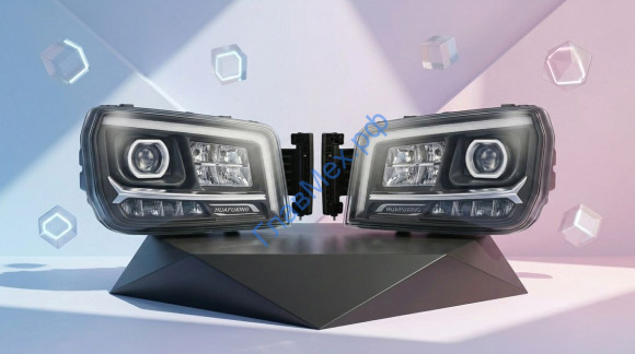 Фара SHACMAN X3000 левая СВЕТОДИОДНАЯ (DZ96189722010, DZ96189722110) LED КАЧЕСТВО BOCO Фара SHACMAN X3000 левая СВЕТОДИОДНАЯ (DZ96189722010, DZ96189722110) LED КАЧЕСТВО BOCO