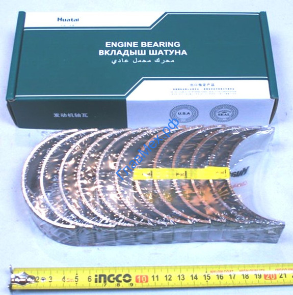 Вкладыши шатунные (к-кт 12 шт) WD615, WP10 Eвро-2 (61560030034+33, VG1560030033+34) HUATAI