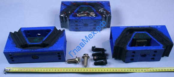 Подушка двигателя задняя WD615,WP10 HOWO, FAW SHAANXI (AZ9725590031, WG9725593031, 99100590031) QINYAN