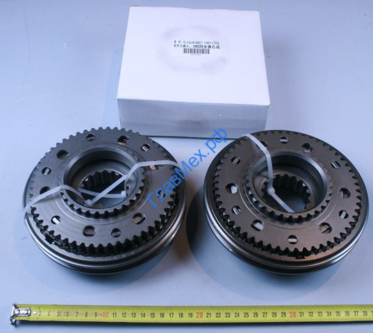 Синхронизатор КПП 1/2 передачи СТАЛЬ Z=30/16 SHAANXI (12JS160T-1701170) КАЧЕСТВО NEW