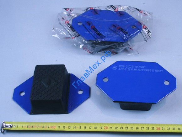 Подушка задней рессоры (отбойник) SHAANXI   (DZ9114521012-1) QINYAN