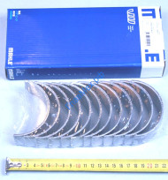 Вкладыши шатунные (к-кт 12 шт) WD615/WP10 HOWO SHAANXI Eвро-2 (61560030034+33, VG1560030033+34, 61560030033/34) MAHLE