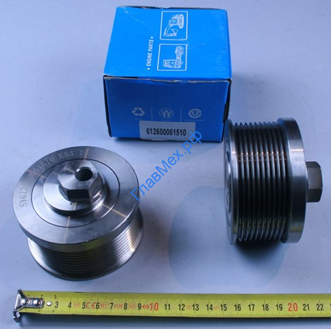 Ролик натяжителя WP12, WD10 (10РК) SHAANXI (612600061510, 4110001015023)