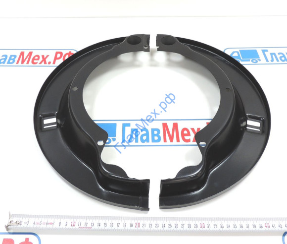Пыльник (щиток тормозов) (к-кт 2шт.) SHAANXI, SHACMAN X3000 (HD90129340497+HD90129340498, DZ90129346009+DZ90129346010, HD90129340443+HD90129340444)