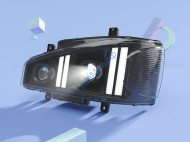 Фара FAW J6 передняя левая СВЕТОДИОДНАЯ черная (3711015-50А, 3711015-59A) LED Фара FAW J6 передняя левая СВЕТОДИОДНАЯ черная (3711015-50А, 3711015-59A) LED