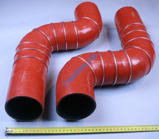 Патрубок интеркулера изогнутый D=150/110 WP10 SHAANXI (DZ95259535815)