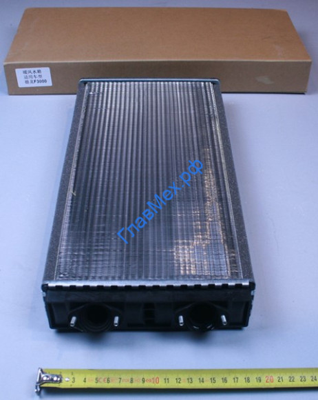 Радиатор отопителя SHAANXI F2000,F3000 (DZ13241841113, 81.61960.0067)