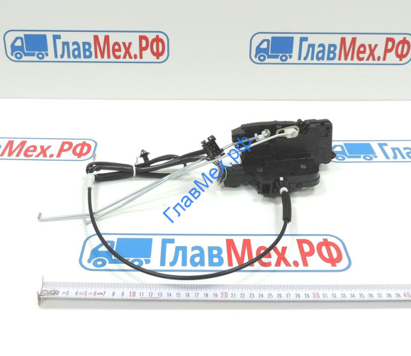 Замок двери правый электрический с тягами SHAANXI, SHACMAN X3000 (DZ14251340048)