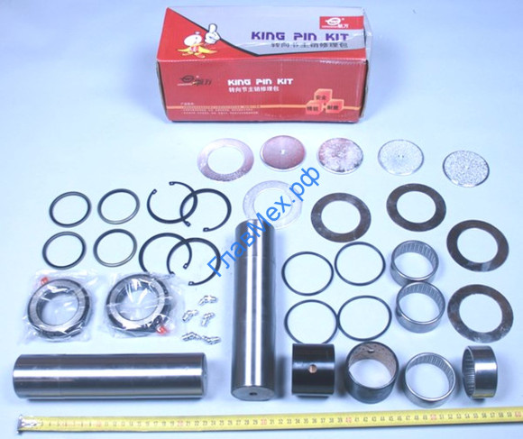 Ремкомплект шкворня (на ось) D=54 L=232 SHAANXI F3000 (81.44205.0055) КАЧЕСТВО SAMTIN